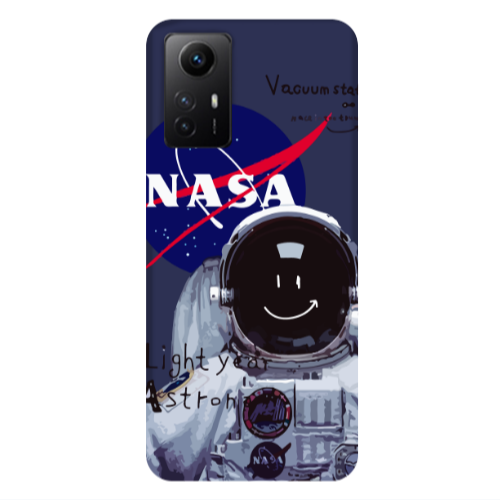 Xiaomi Redmi Note 12s Vacuum State Dark blue Colored Silicone TPU Θήκη