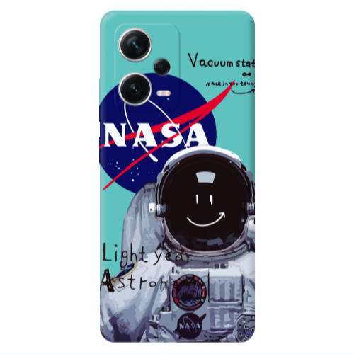 Xiaomi Poco X5 Vacuum State Turquoise Colored Silicone TPU Θήκη