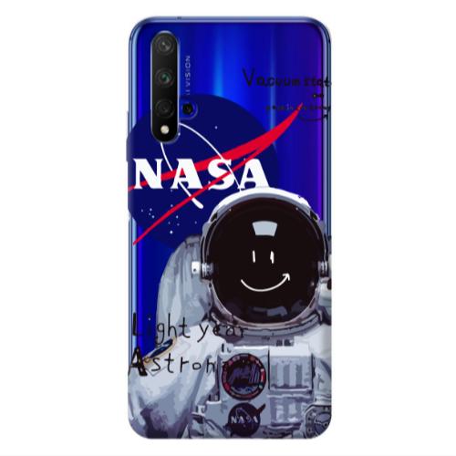 Huawei Nova 5 T Vacuum State Transparent Silicone TPU Θήκη