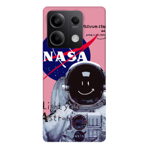 Xiaomi Redmi Note 13 5G Vacuum State Pink Colored Silicone TPU Θήκη