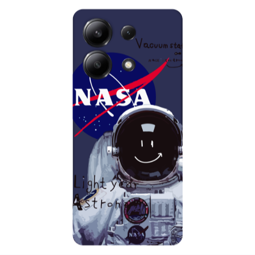 Xiaomi Redmi Note 13 4G Vacuum State Dark blue Colored Silicone TPU Θήκη