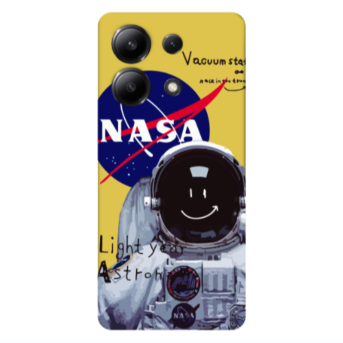 Xiaomi Redmi Note 13 4G Vacuum State Yellow Colored Silicone TPU Θήκη