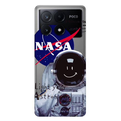 Xiaomi Poco X6Pro 5G Vacuum State Transparent Silicone TPU Θήκη