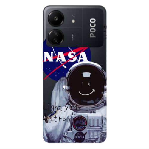Xiaomi Poco C65 Vacuum State Transparent Silicone TPU Θήκη