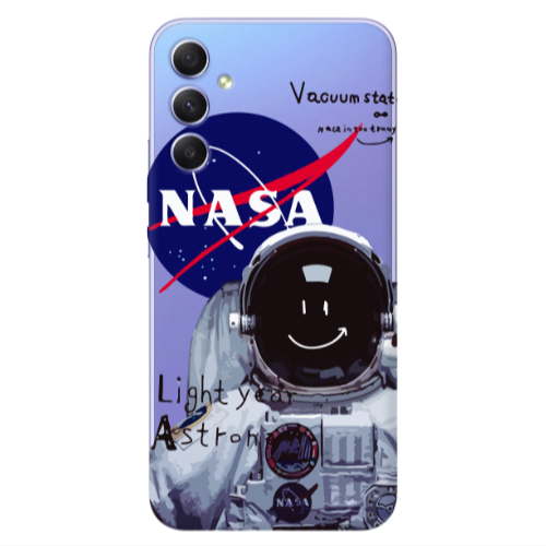 Samsung A25 Vacuum State Transparent Silicone TPU Θήκη
