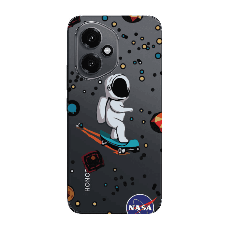 Honor Magic 400 Astronaut with skateboard Transparent Silicone TPU Θήκη