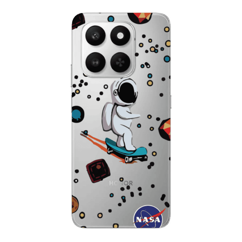 Honor Magic 400 Smart Astronaut with skateboard Transparent Silicone TPU Θήκη