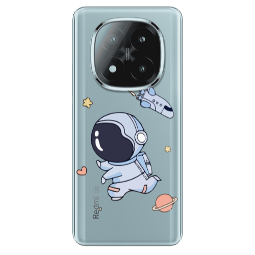 Xiaomi Redmi Note 14 Pro + 5g Aduket Transparent Silicone TPU Θήκη