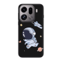 Oppo Find X9 Pro Aduket Black Colored Silicone TPU Θήκη