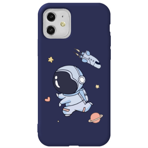 Apple iPhone 11  Aduket Dark blue Colored Silicone TPU Θήκη