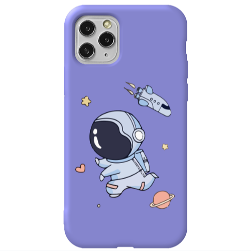Apple iPhone 11 Pro Aduket Purple Colored Silicone TPU Θήκη