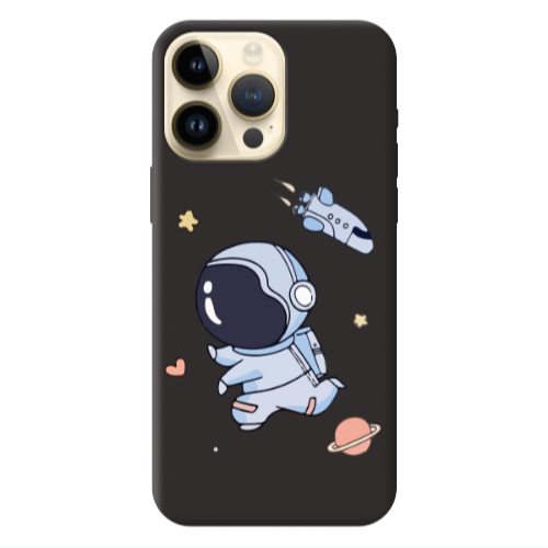 Apple iPhone 13 Pro Max Aduket Black Colored Silicone TPU Θήκη