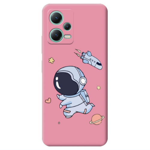 Xiaomi Redmi Note 12 Pro 5G Aduket Pink Colored Silicone TPU Θήκη