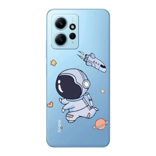 Xiaomi Redmi Note 12 4G Aduket Transparent Silicone TPU Θήκη