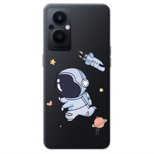Oppo Reno 7 Lite Aduket Transparent Silicone TPU Θήκη