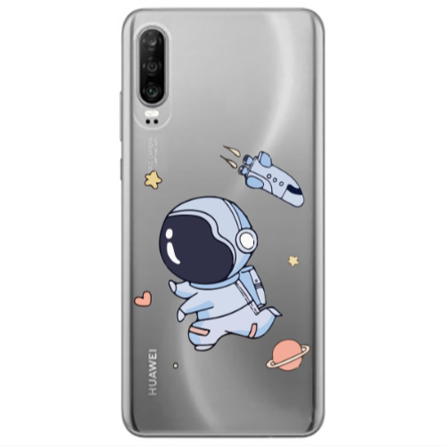 Huawei P30 Aduket Transparent Silicone TPU Θήκη