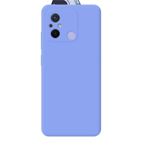 Xiaomi Redmi 12C Aduket Light Purple Colored Silicone TPU Θήκη