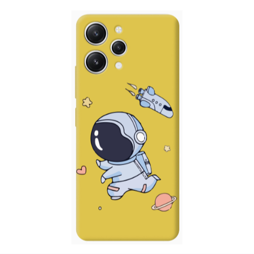 Xiaomi Redmi 12 Aduket Yellow Colored Silicone TPU Θήκη