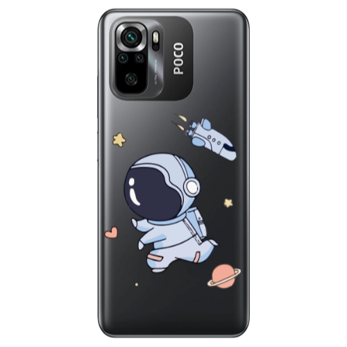 Xiaomi Poco M5 s Aduket Transparent Silicone TPU Θήκη