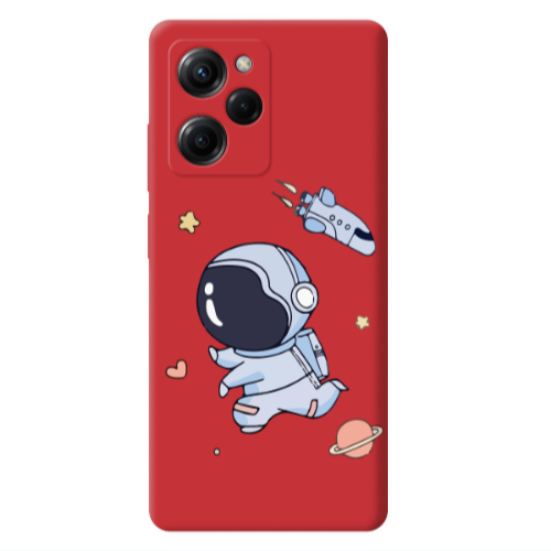 Xiaomi Poco X5 Pro Aduket Red Colored Silicone TPU Θήκη