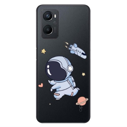 Oppo A 96 Aduket Transparent Silicone TPU Θήκη