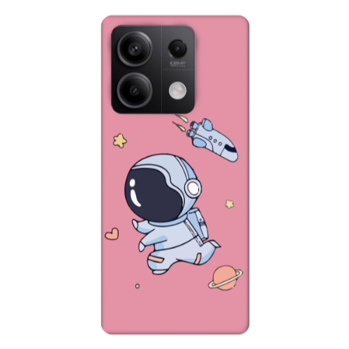 Xiaomi Redmi Note 13 5G Aduket Pink Colored Silicone TPU Θήκη