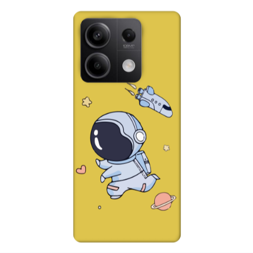 Xiaomi Redmi Note 13 5G Aduket Yellow Colored Silicone TPU Θήκη
