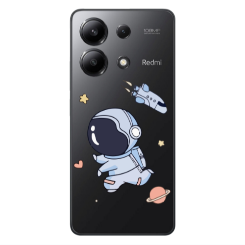Xiaomi Redmi Note 13 4G Aduket Transparent Silicone TPU Θήκη