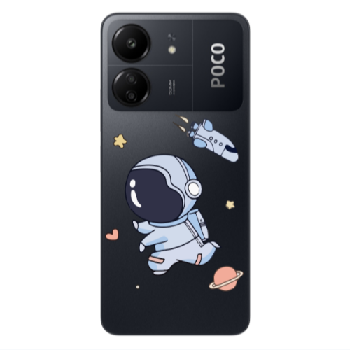 Xiaomi Poco C65 Aduket Transparent Silicone TPU Θήκη
