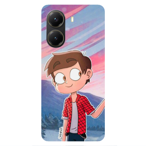 Xiaomi Poco X7 Pro Valentines 1 Transparent Silicone TPU Θήκη