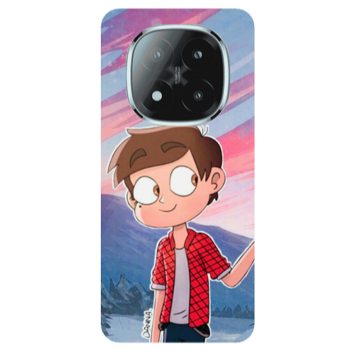 Xiaomi Redmi Note 14 Pro + 5g Valentines 1 Transparent Silicone TPU Θήκη