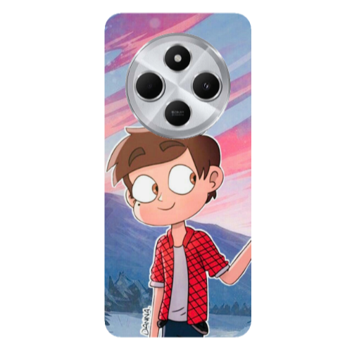 Xiaomi Redmi 14c Valentines 1 Transparent Silicone TPU Θήκη