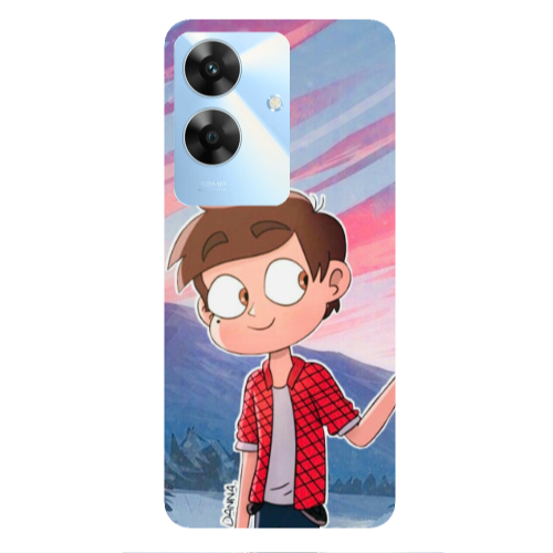 Realme Note 60 Valentines 1 Transparent Silicone TPU Θήκη