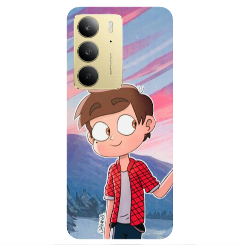 Realme C 75 Valentines 1 Transparent Silicone TPU Θήκη
