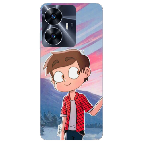 Realme Note 50 Valentines 1 Transparent Silicone TPU Θήκη