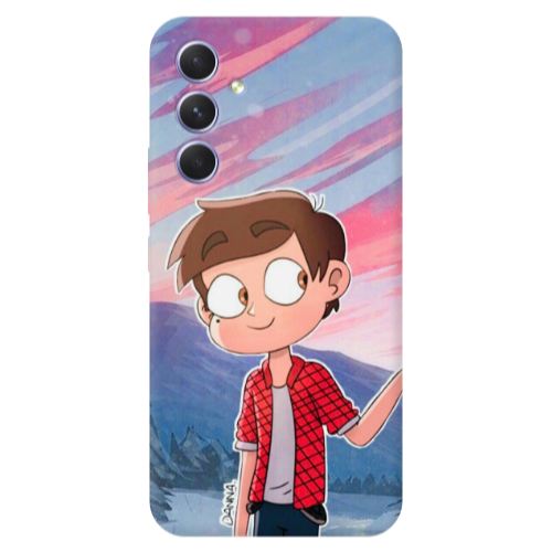 Samsung A56 Valentines 1 Transparent Silicone TPU Θήκη