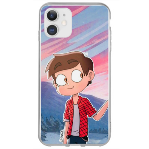 Apple iPhone 12 Valentines 1 Transparent Silicone TPU Θήκη