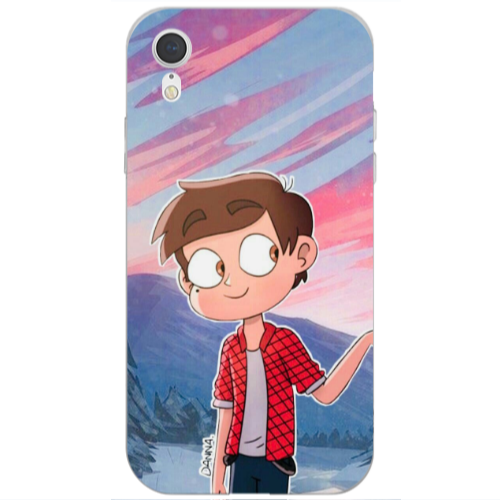 Apple iPhone Xr Valentines 1 Transparent Silicone TPU Θήκη