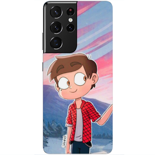 Samsung S21 Ultra Valentines 1 Transparent Silicone TPU Θήκη