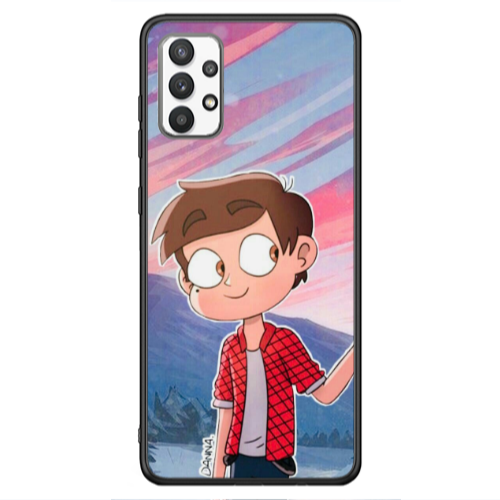 Samsung A13 4G Valentines 1 Black Glossy Θήκη