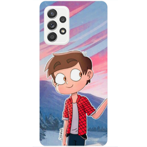 Samsung A33 Valentines 1 Transparent Silicone TPU Θήκη
