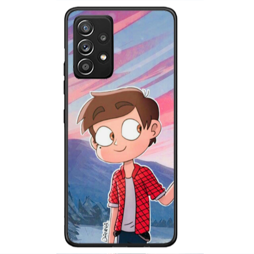 Samsung A53 Valentines 1 Black Glossy Θήκη