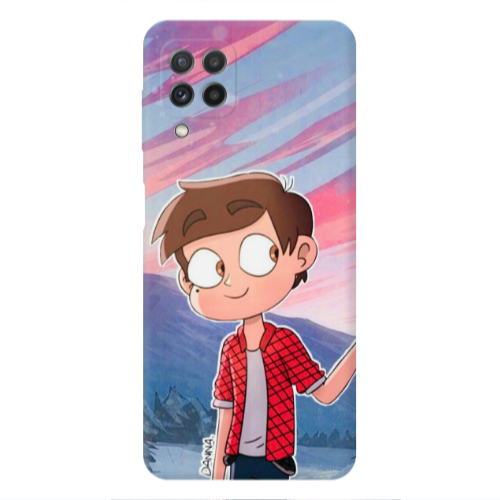 Samsung A22 4G Valentines 1 Transparent Silicone TPU Θήκη