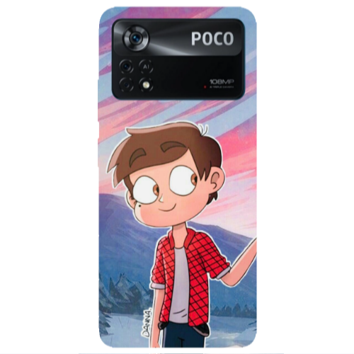 Xiaomi Poco X4 Pro Valentines 1 Transparent Silicone TPU Θήκη