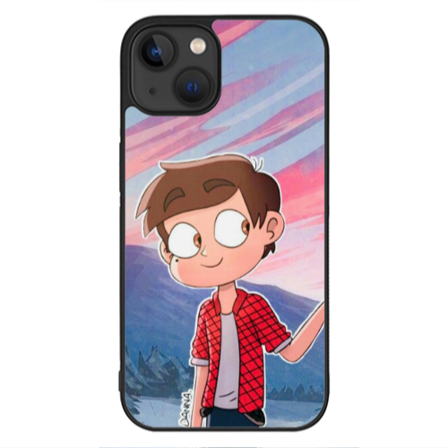 Apple iPhone 13 Mini Valentines 1 Black Glossy Θήκη
