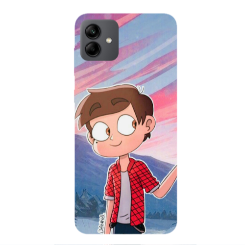 Samsung A04 Valentines 1 Transparent Silicone TPU Θήκη