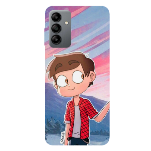 Samsung A04S Valentines 1 Transparent Silicone TPU Θήκη