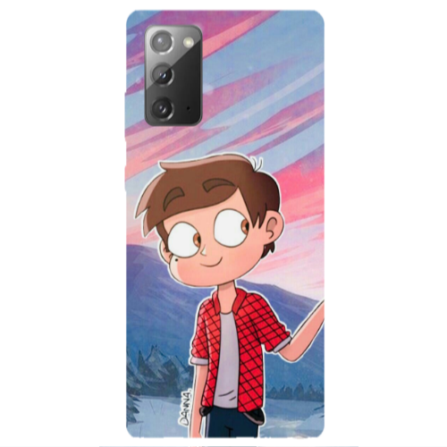 Samsung Note 20 Valentines 1 Transparent Silicone TPU Θήκη