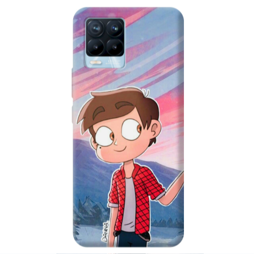 Realme 8 Pro Valentines 1 Transparent Silicone TPU Θήκη