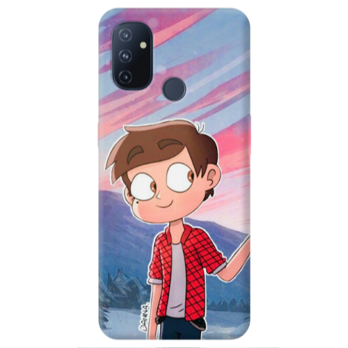 Oneplus Nord 100 Valentines 1 Transparent Silicone TPU Θήκη